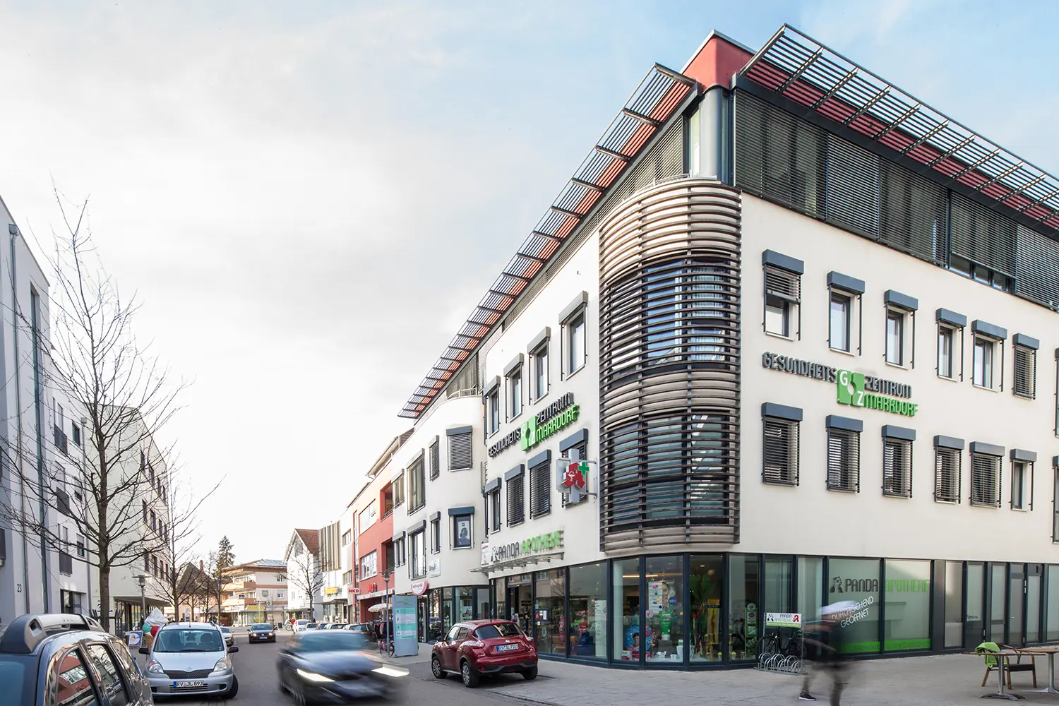 Gemeinschaftspraxis Markdorf Ansicht der Praxis von aussen